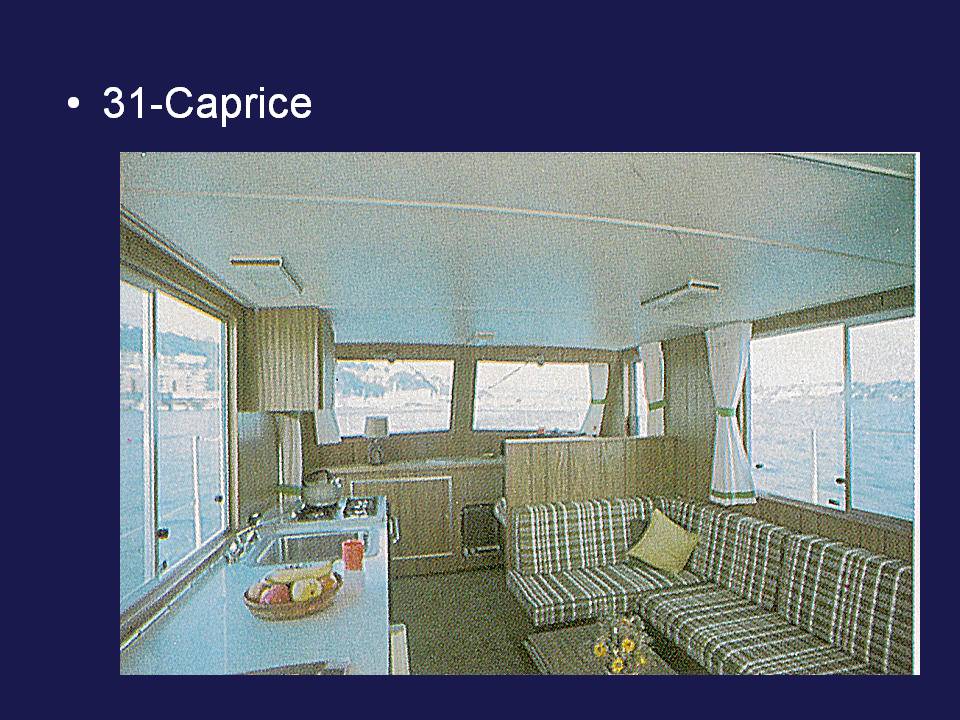 Caprice interior, forward